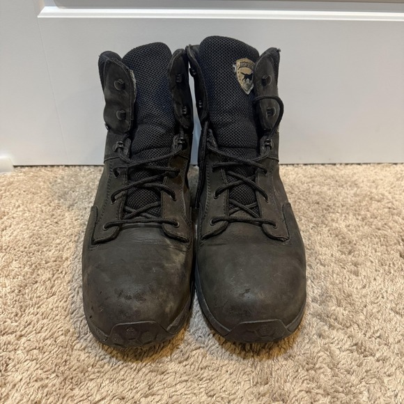 Irish Setter Work Boots Mens Size 12 Black Waterproof Safety Toe Vibram 83696 - Picture 2 of 7